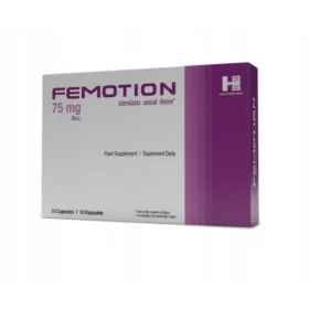   Femotion: Capsule per il Libido e Orgasmo Femminile - Confezione da 10 Pezzi
