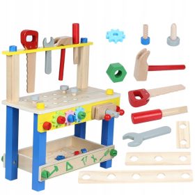    Laboratorio per bambini LandToys TAVOLO DA LAVORO IN LEGNO - GIOCATTOLO LT309