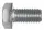 Vite OC 4x20mm testa esagonale classe 5.8 DIN933 - 10kg
