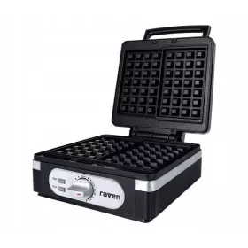  RAVEN EG004BX macchina per waffle 1400 W nera