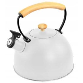  Bollitore tradizionale Cook Line in acciaio 2,5 l, bianco