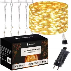    Luci per albero di Natale Springos ghiacciolo 301 - 500 luci