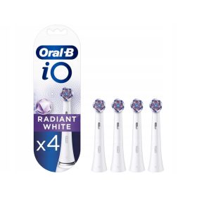    Testine per spazzolino elettrico Oral-B iO Radiant White, 4 pezzi