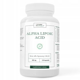   Acido Alfa Lipoico 600 mg - Supporto Nutrizionale per Diabetici, 120 capsule, VegeHela Pharm®