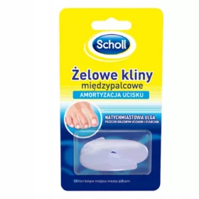    Cuneo interdigitale Scholl per giorno e notte, universale, incolore, 3 pz.