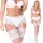  STRIPPANTS CALZE sexy reggicalze e cintura in PIZZO
