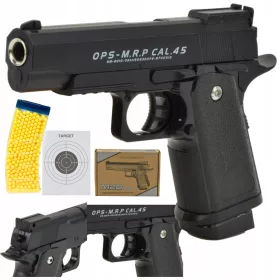    Colt Metal Pistol Replica 800 BB + Libro di adesivi, fumetto Shop_lolki