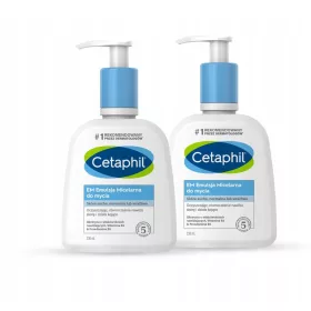   Duo Pack di Emulsione Micellare Cetaphil EM, 2x236ml - Detergente Delicato