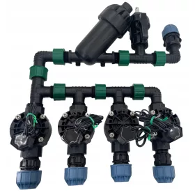  Collettore Rain Bird 4 sezioni HV 100 25mm SET