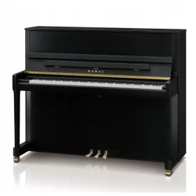  Kawai E 300 pianoforte nero opaco