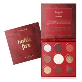  CLARESA HOTTIE FIRE PALETTE 9 OMBRETTI