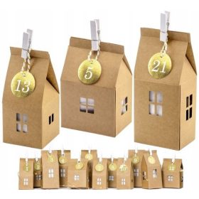    Calendario dell'Avvento in piedi - casa vuota (da completare in autonomia)