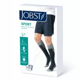    Calze compressive JOBST SPORT, calze al ginocchio compressive contro le vene varicose, taglia M