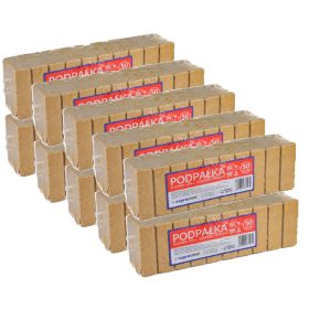  Accendifuoco marrone per forno grill 50 pz.