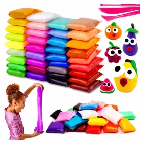  PLASTICINE SENSO FOAM POLIMERO ARGILLA 24 PZ