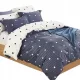 Set Lenzuola e Federe 100% Cotone Naturale, Doppio Strato 160x200 cm