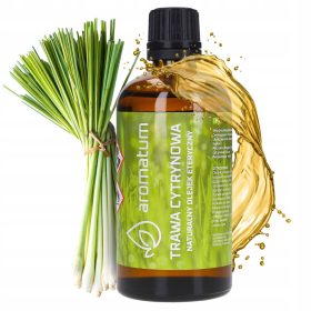 OLIO ESSENZIALE AROMATICO DI LEMON GRASS 100ml