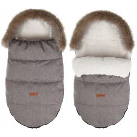    SACCO A PELO BABYMAM PER PASSEGGINO PREMIUM, SLITTA, GONDOLA