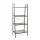  Scaffale Gomla BASIC 60 cm x 135 cm x 35 cm nero