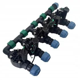  Set di 5 sezioni con elettrovalvole Rain Bird 100 HV