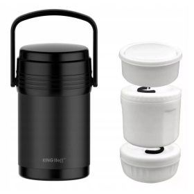  KingHOFF Thermos per cena 1,5 L+ 3 contenitori KH-1396