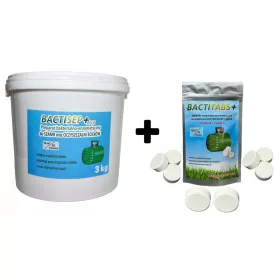    Polvere BioClean per fosse settiche 3 kg + compresse Anmar per fosse settiche