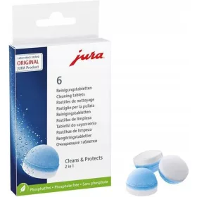    Pastiglie detergenti per bollitori e macchine da caffè Jura 62715 6 pz.