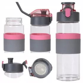    Bottiglia d'acqua in vetro, bottiglia di succo CASNO 500 ml
