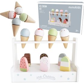  Set in legno della gelateria gelateria PER BAMBINI