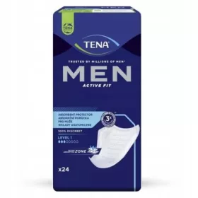  TENA MEN Livello 1 LIGHT inserti anatomici 24 pezzi