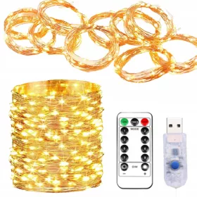    LAMPADE A SOSPENSIONE A TENDE A LED ICILS ghirlanda di luci per balcone 8 programmi
