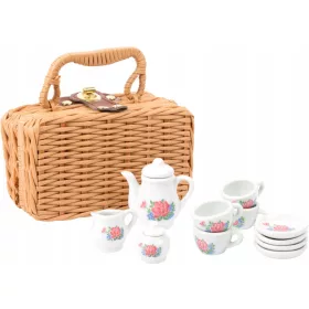  Cestino da picnic caffè in porcellana Small Foot 11274