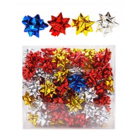  NASTRO ROSONE AUTOADESIVO FIOCCO 4 CM 100 PZ