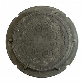  Copertura per fossa settica Round Garden - polimero nero