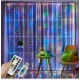  Barriera luminosa a LED 300 lampade 3x3m RGB arcobaleno