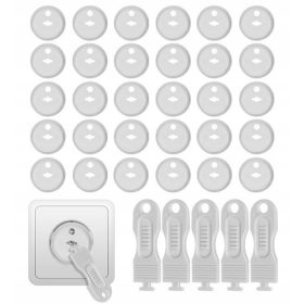  Proteggiprese Locx, bianche, 30 pezzi