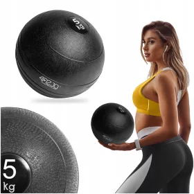  Palla medica 4fizjo 22 cm nera