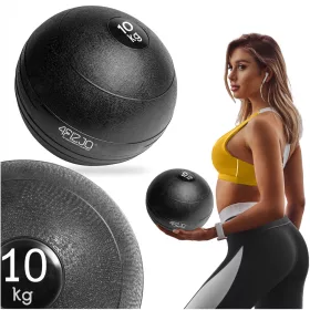  Palla medica 4fizjo 23 cm nera