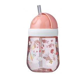    Piccola bottiglia d'acqua Dutch Mug con cannuccia Mio Flowers