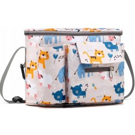  BORSA DA PASSEGGINO ORGANIZZATORE 3 IN 1 PER MADRE E PAPÀ