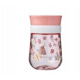  Mepal Mio Tazza da allenamento Fiori e Farfalle 300 ml rosa