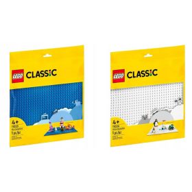  Piastra di costruzione blu LEGO Classic 11025