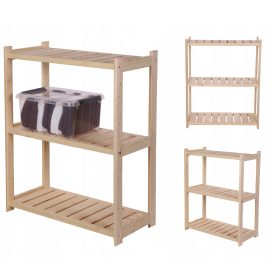 Ripiano in legno per dispensa LSR 3 ripiani Nat