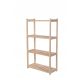  Ripiano in legno per dispensa LSR 4 ripiani Nat