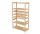  Ripiano in legno per dispensa LSR, 7 ripiani, Nat
