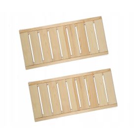  Mensola dritta per ripiano in legno LSR 2 pz