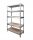  Scaffale da magazzino in metallo Drabest 180 x 90 x 40 cm max 120 kg per ripiano