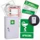 Kit pronto soccorso aziendale AS40 Bianco