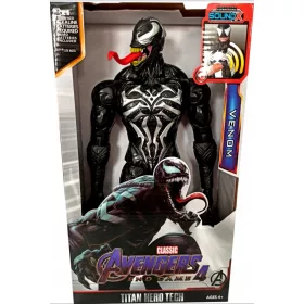  Figura Avengers Titan Hero Tech Venom, nera, 30 cm