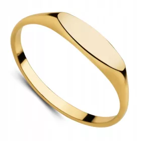    DELICATO ANELLO CON CASTONE DA DONNA IN ORO ORO 333 8K Misura 8-21